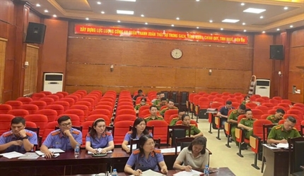 Viện KSND quận Thanh Xuân trực tiếp kiểm sát việc tiếp nhận, giải quyết...